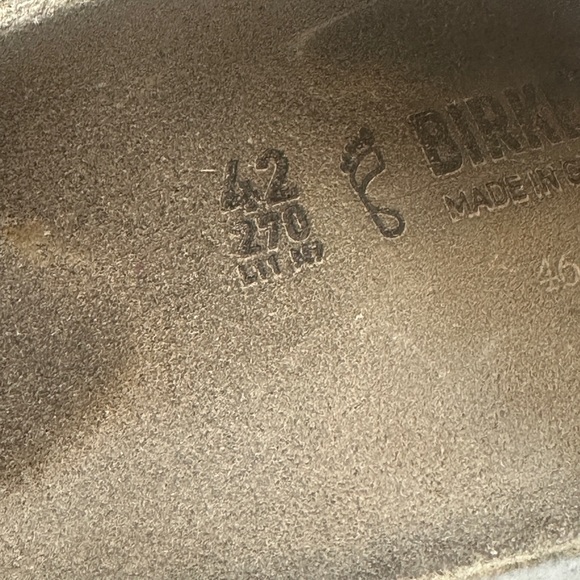 Birkenstock Arizona Sandals Women’s 11 EU 42 White – Worn with Flaws - Picture 15 of 15